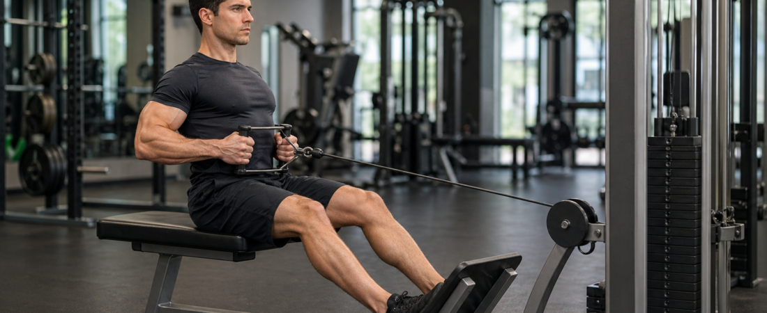 How to Do a Seated Cable Row for Beginners (With Dumbbell Progression)