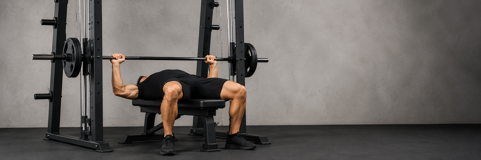 How to Do a Smith Machine Bench Press for Beginners (With Dumbbell Progression)